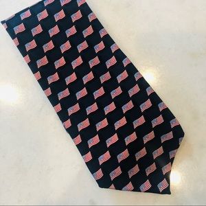 🇺🇸 American Flag Silk Tie